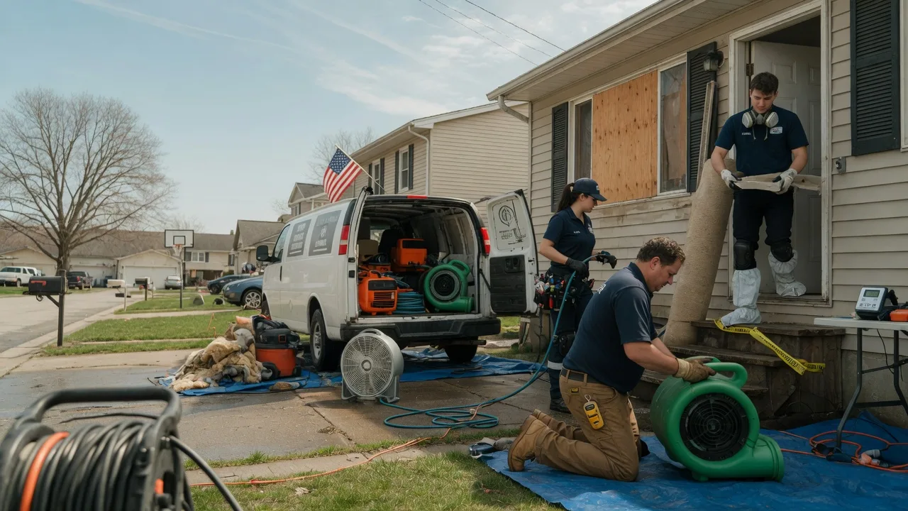 Water Damage Restoration in Oklahoma near me